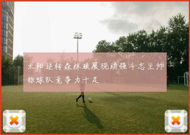太阳逆转森林狼展现顽强斗志主帅称球队竞争力十足